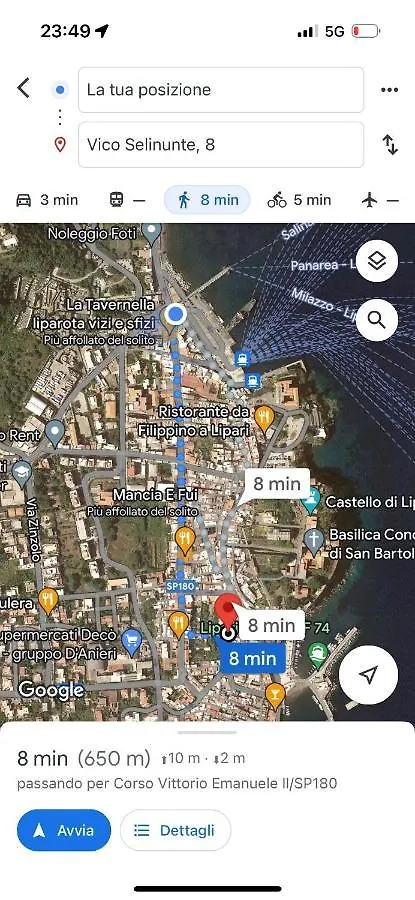 Casa vacanze Villa Poseidone 2 Città di Lipari